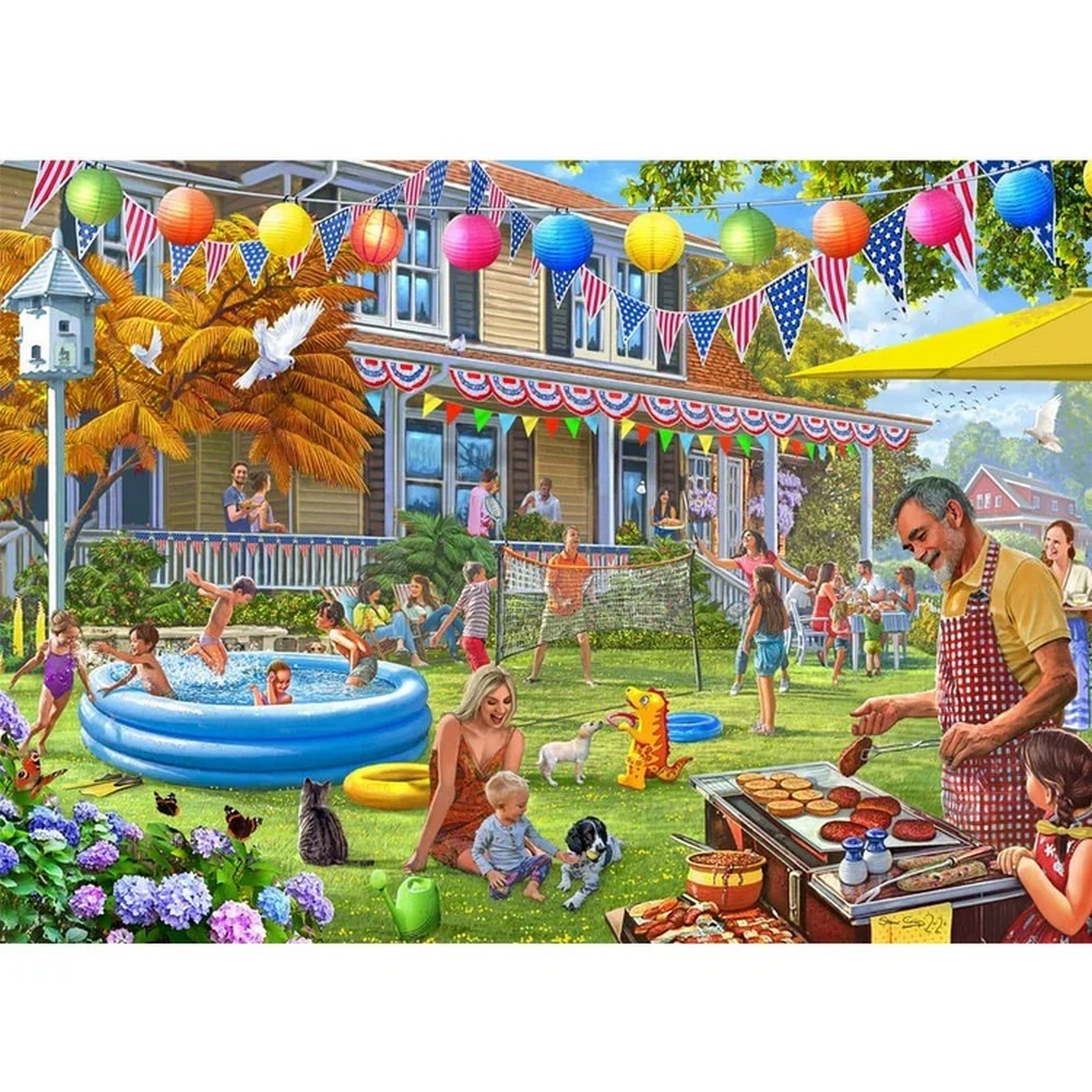 Rhythm of Life Bbq Bliss 1000P Holdson Puzzle