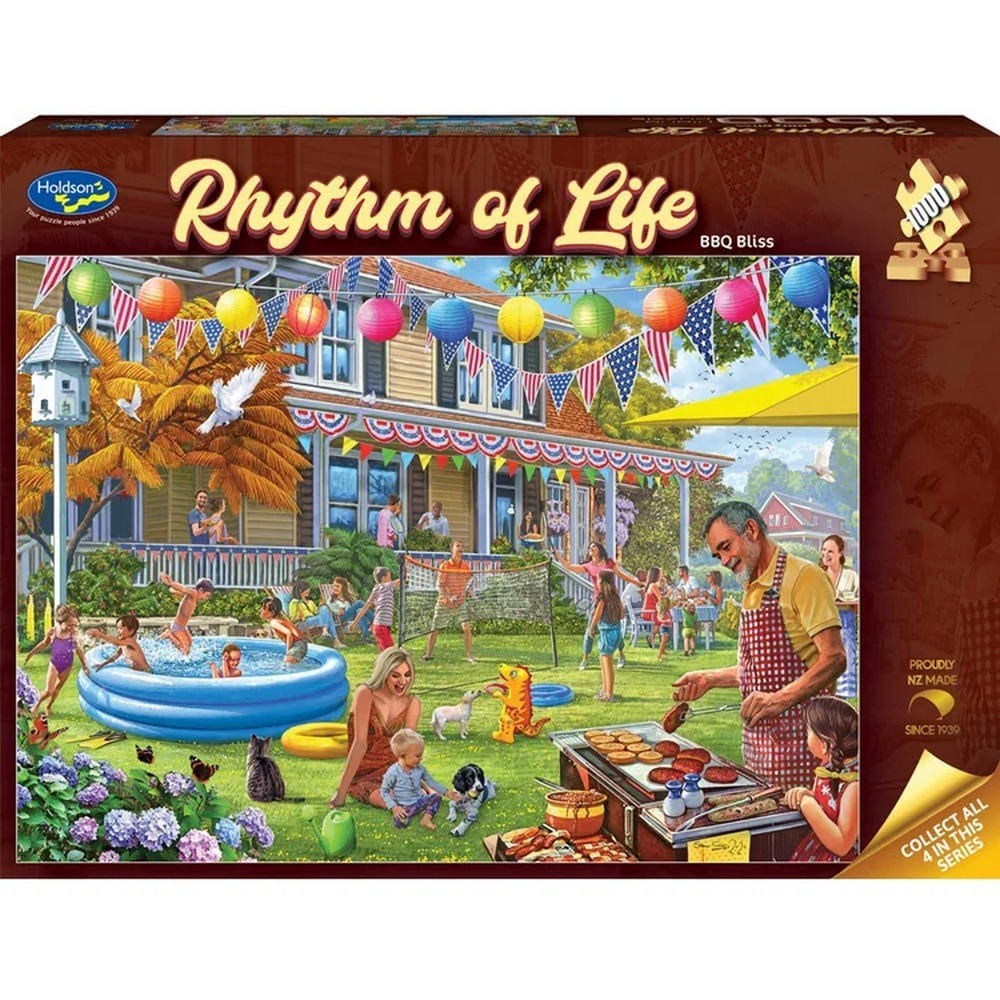 Rhythm of Life Bbq Bliss 1000P Holdson Puzzle