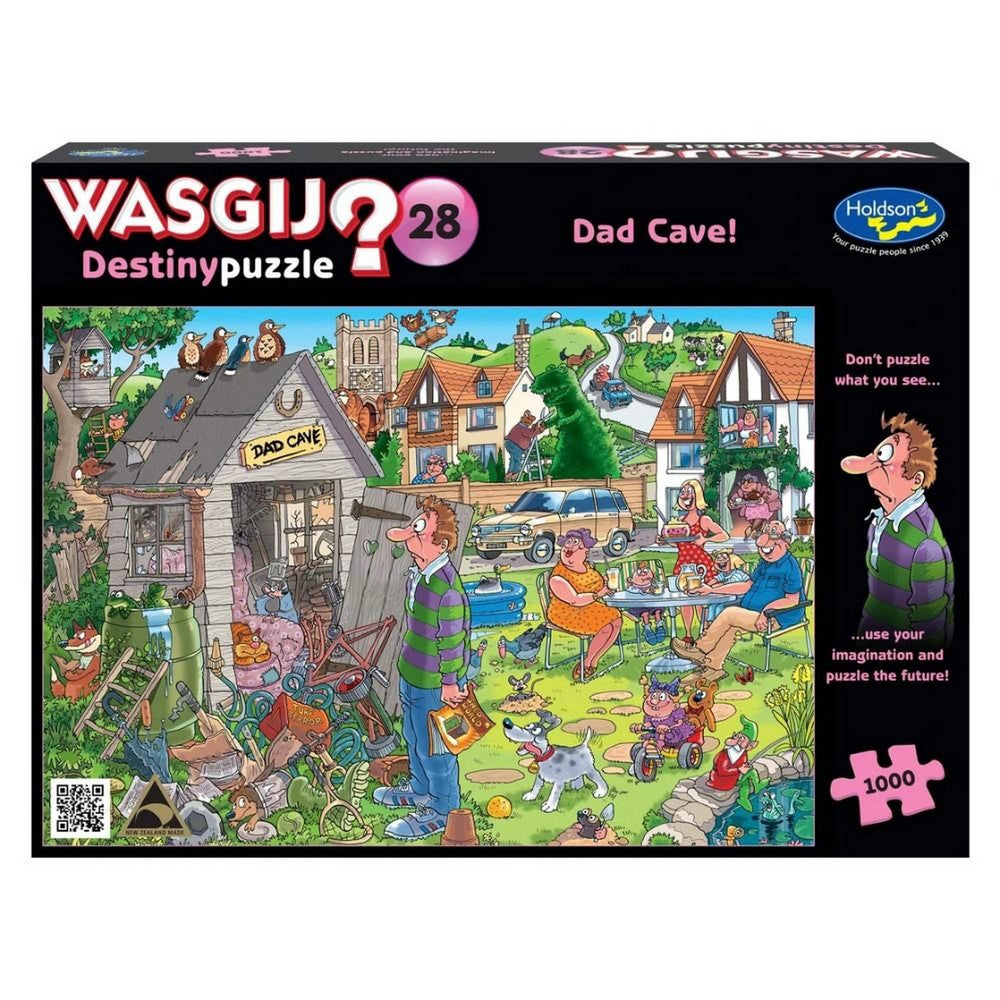 Puzzle - Holdson - Wasgij? - Destiny - #28 - Dad's Cave 1000pc