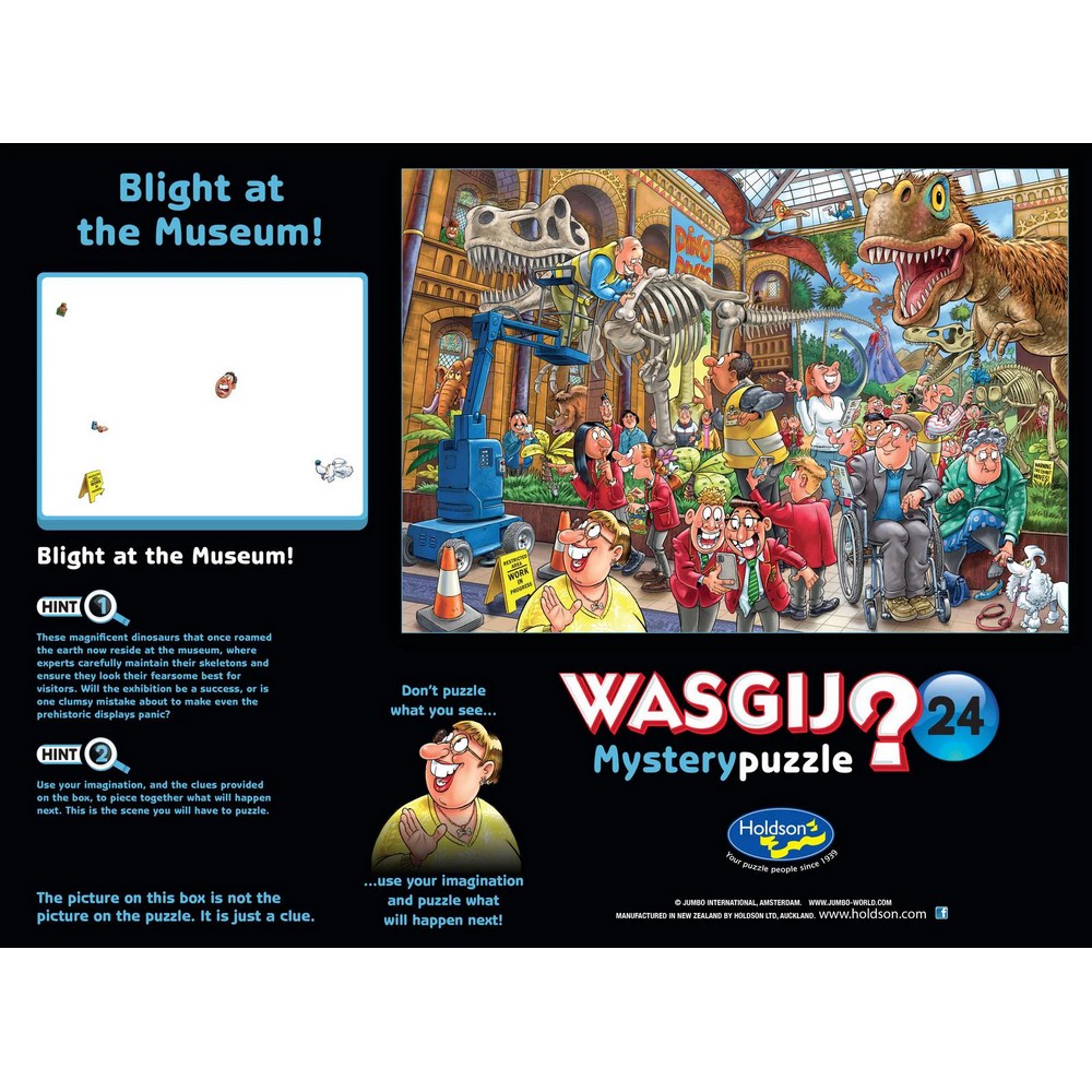 Holdson - Wasgij? - Mystery - #24 - Blight at the Museum 1000 Piece - Jigsaw