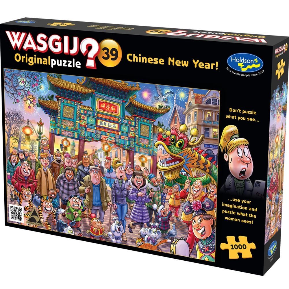 Puzzle - Holdson - Wasgij? - Original - #39 - Chinese New Year 1000pc