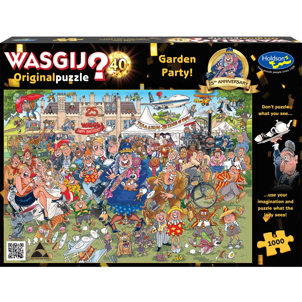 Puzzle - Holdson - Wasgij? - Original - #40 - Garden Party 1000pc