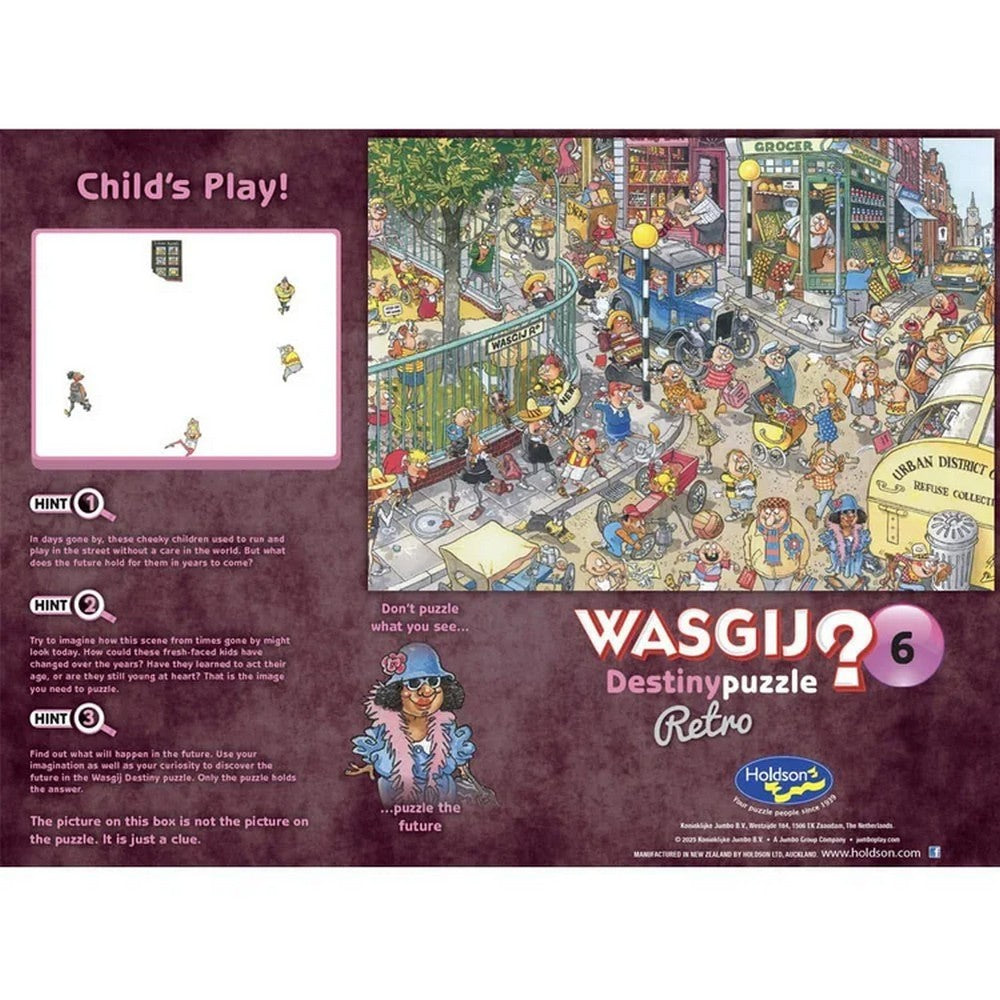 Puzzle - Holdson - Wasgij? - Retro Destiny - #06 - 500xl pc