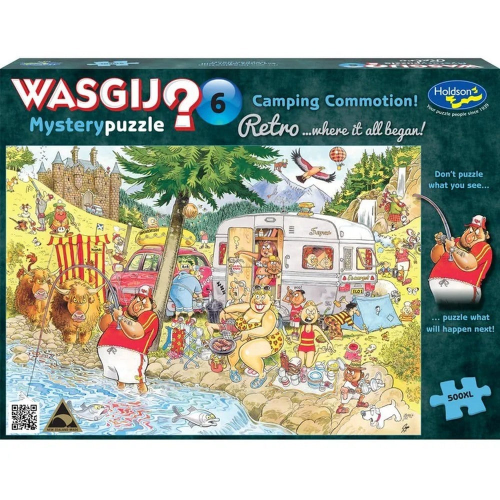 Puzzle - Holdson - Wasgij? - Retro Mystery - #06 - 500xl pc