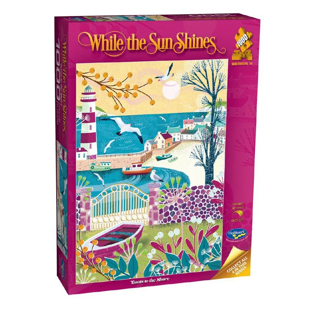Puzzle - Holdson - While Sun Shines Boats Shore