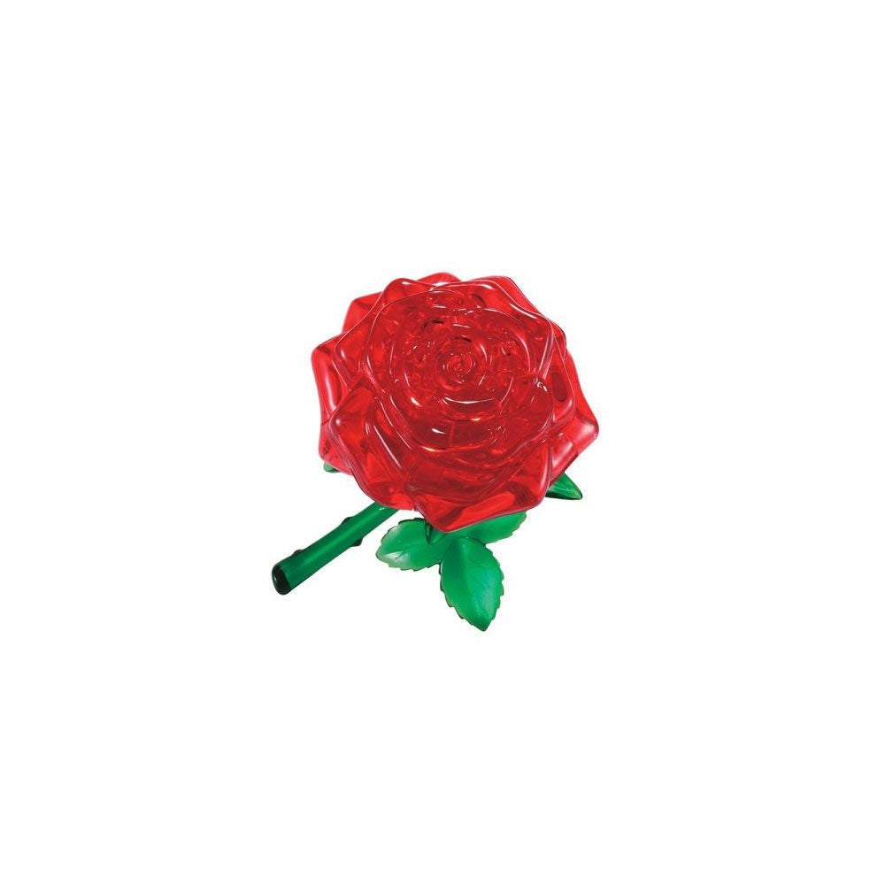 3D Rose; Red; Crystal Puzzle