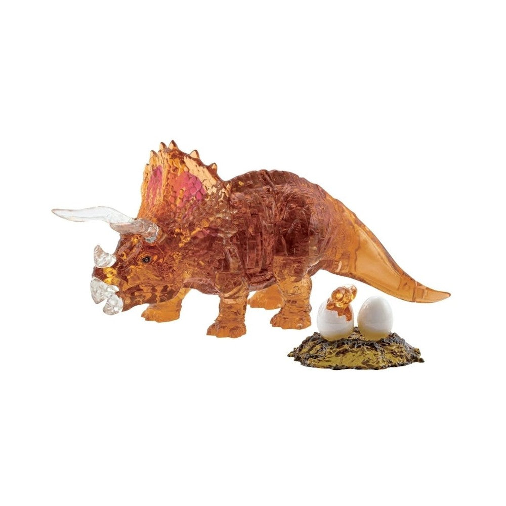 3D Triceratops;Brown;Cryst;Puz - Jigsaw Puzzle
