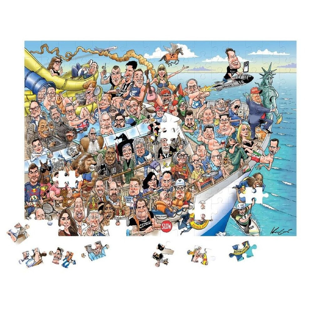 Puzzle - Mark Knight's Celebrity Zoo #2, 1000pc