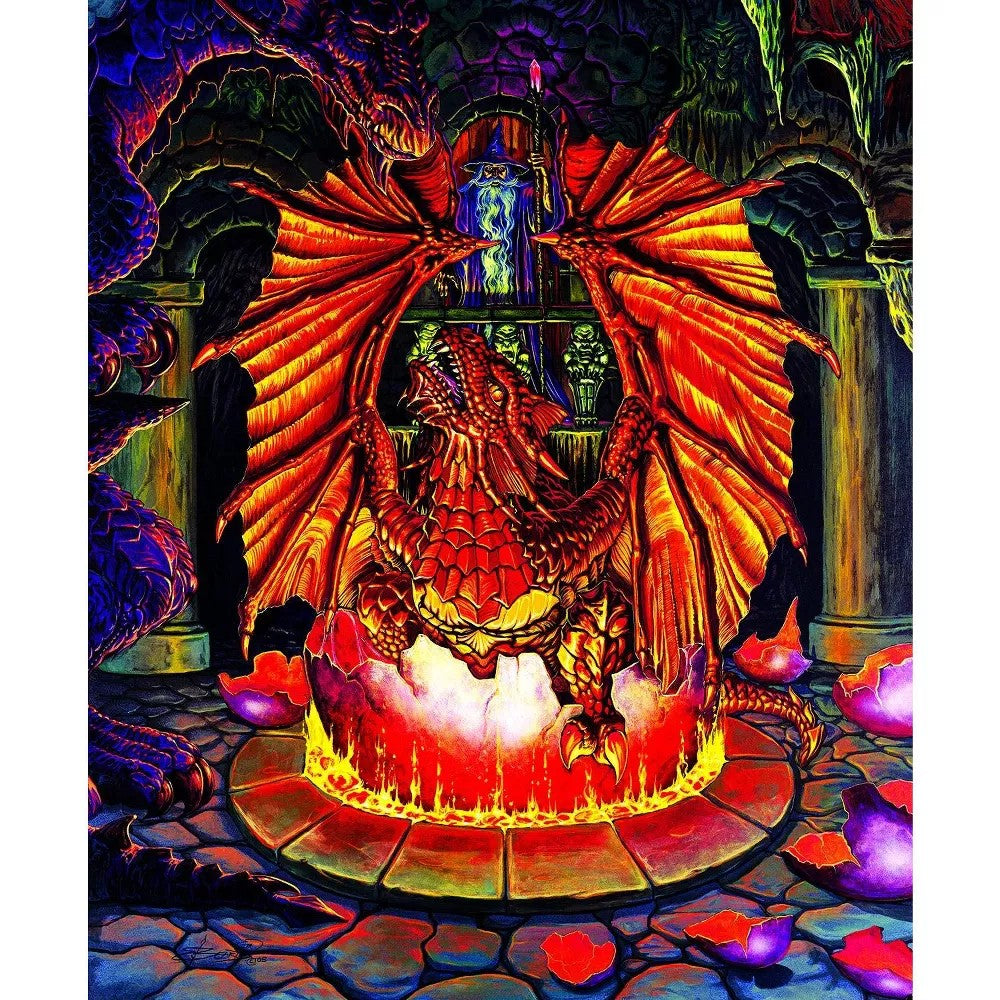 Puzzle - Sunsout - Birth Of A Fire Dragon 1000Pc