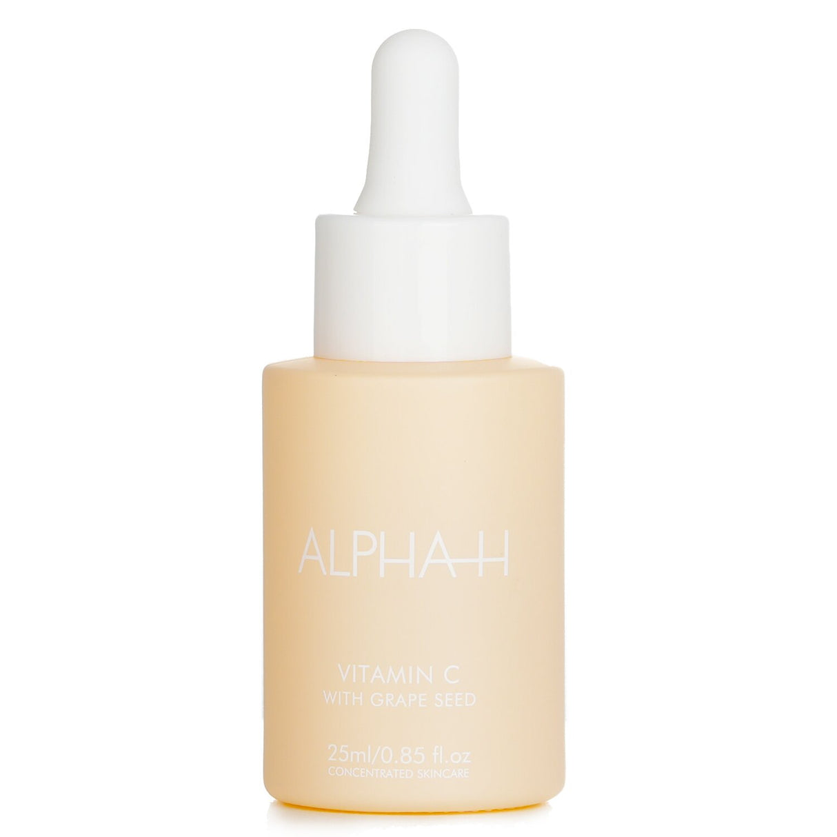 Alpha-H Vitamin C serum with Grape Seed, 25ml, enhancing skin radiance, hydration, and collagen support for all skin types.