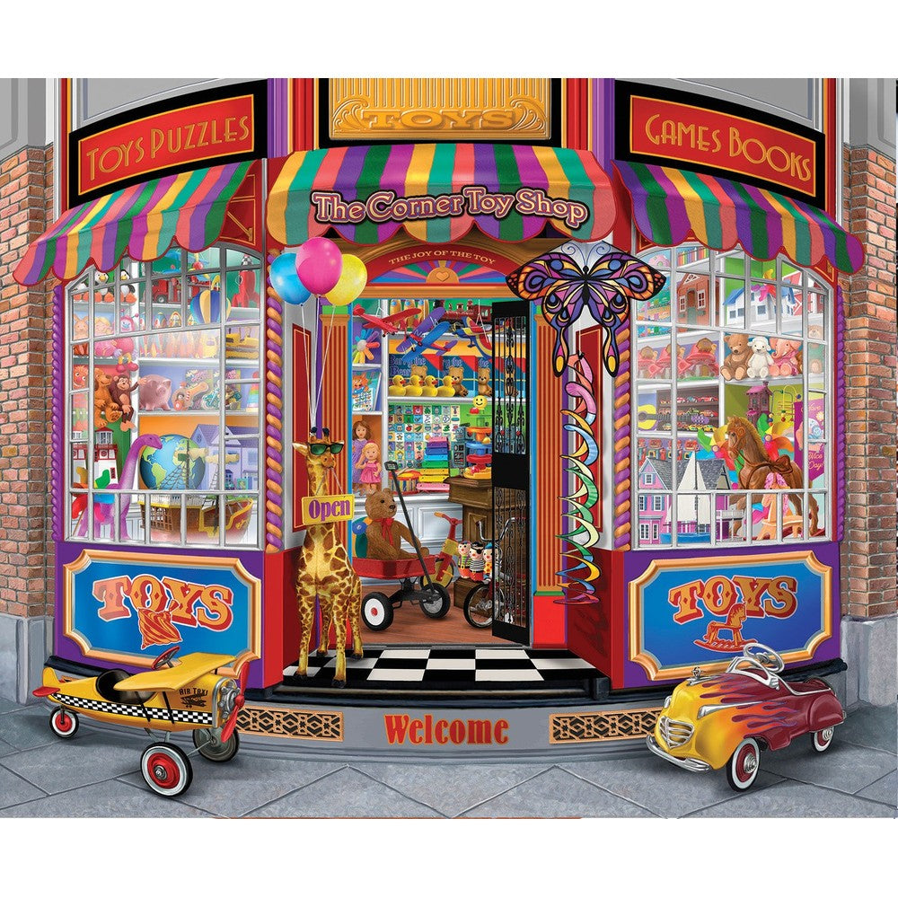 Puzzle - Sunsout - The Corner Toy Shop 300Pcxl