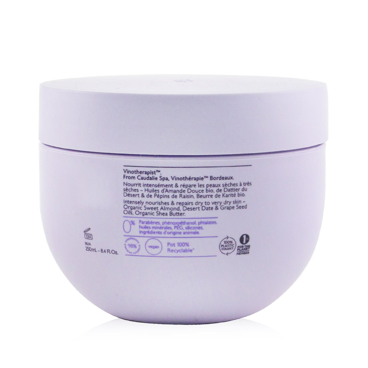 Caudalie - Vinotherapist Replenishing Vegan Body Butter - 250ml/8.4oz