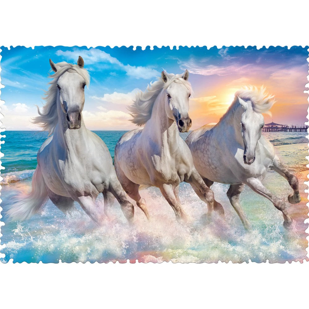 Puzzle - Trefl Park - Crazy Shapes! Galloping; Waves