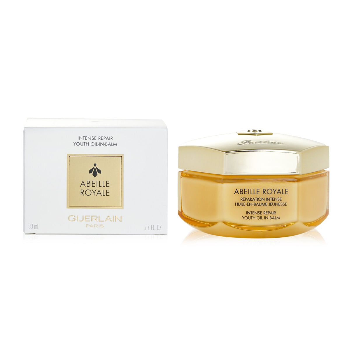 Luxurious 80ml oil-in-balm for dry skin, enriched with Black Bee honey for intense hydration and repair.