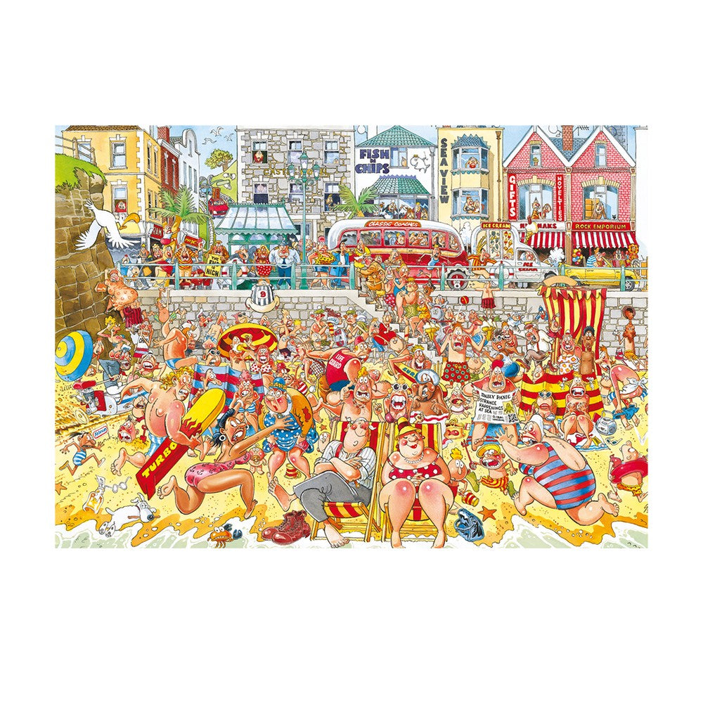 Jumbo - Wasgij? Retro Original #8 High Tide 1000 Piece - Jigsaw Puzzle