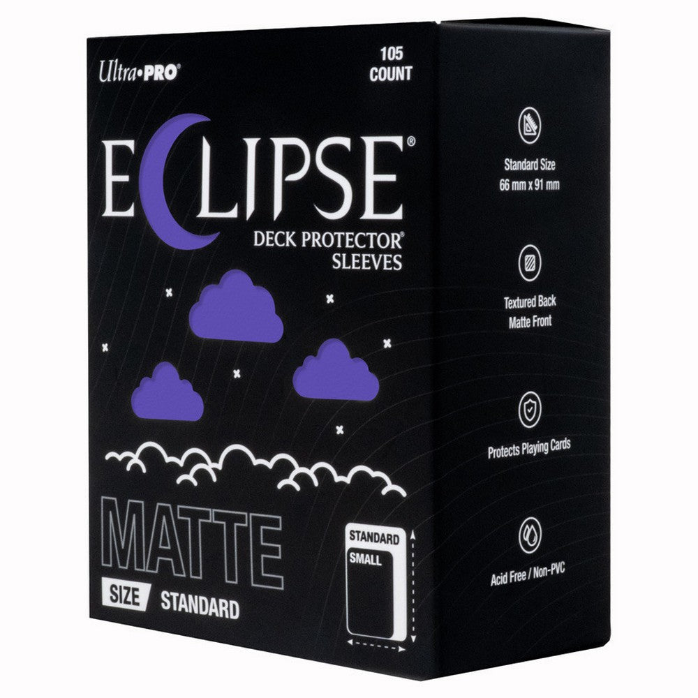 Ultra Pro: UP16686 ECLIPSE Matte Standard DECK PROTECTOR Sleeves: Royal Purple