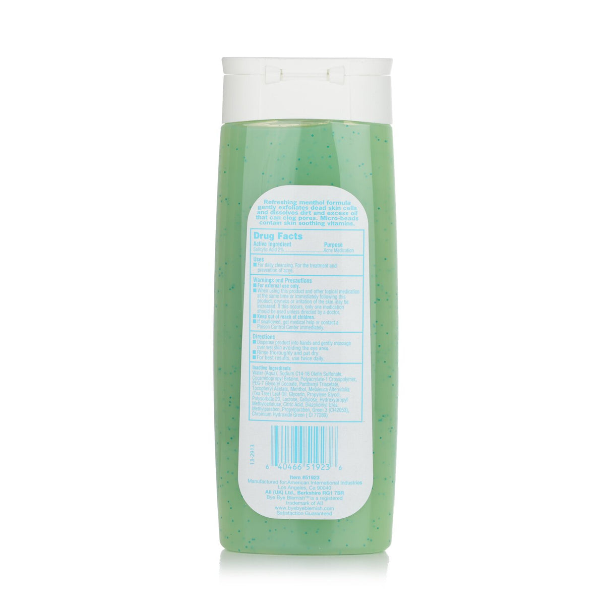 Gentle anti-acne cleanser with 10% sulfur, salicylic acid, and cooling menthol for face and body.