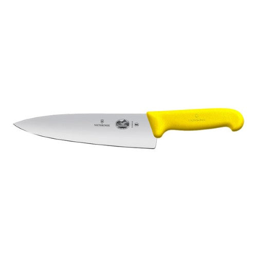Victorinox Fibrox Chef Knife 20cm Yellow Handle