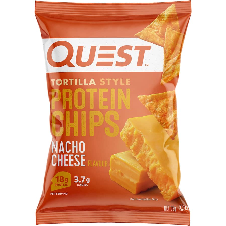 Quest Protein Tortilla Chips Nacho Cheese 32g