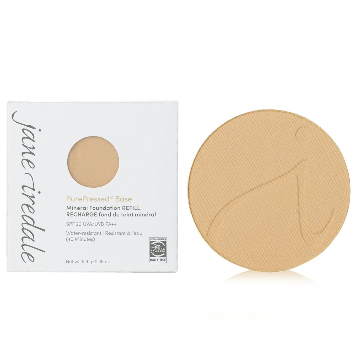 Jane Iredale PurePressed Base Mineral Foundation Refill SPF 20 - Golden Glow 9.9