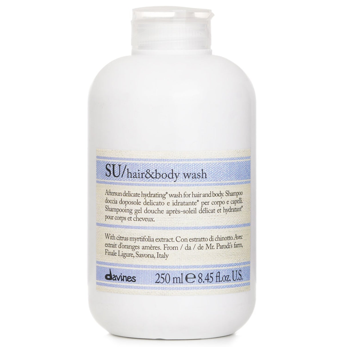 Davines SU Hair & Body Wash 250ml/8.45oz