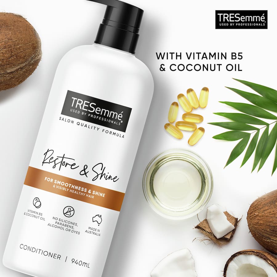 Tresemme Conditioner Restore & Shine Pump 940mL
