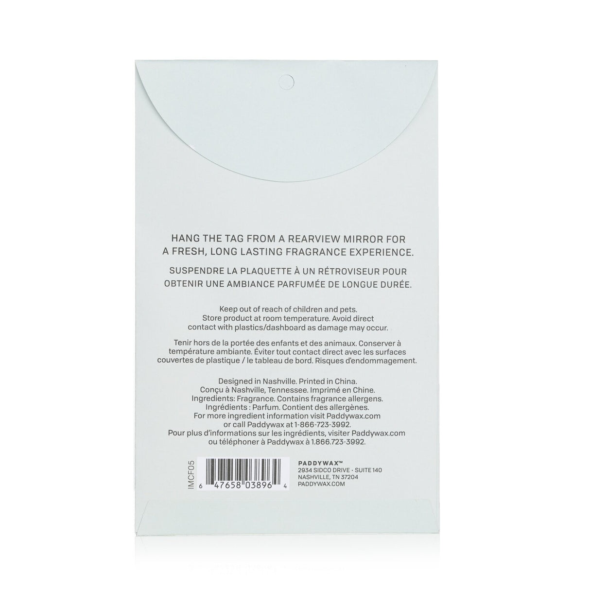 Paddywax - Impressions Car Fragrance - You Got This - 2packs