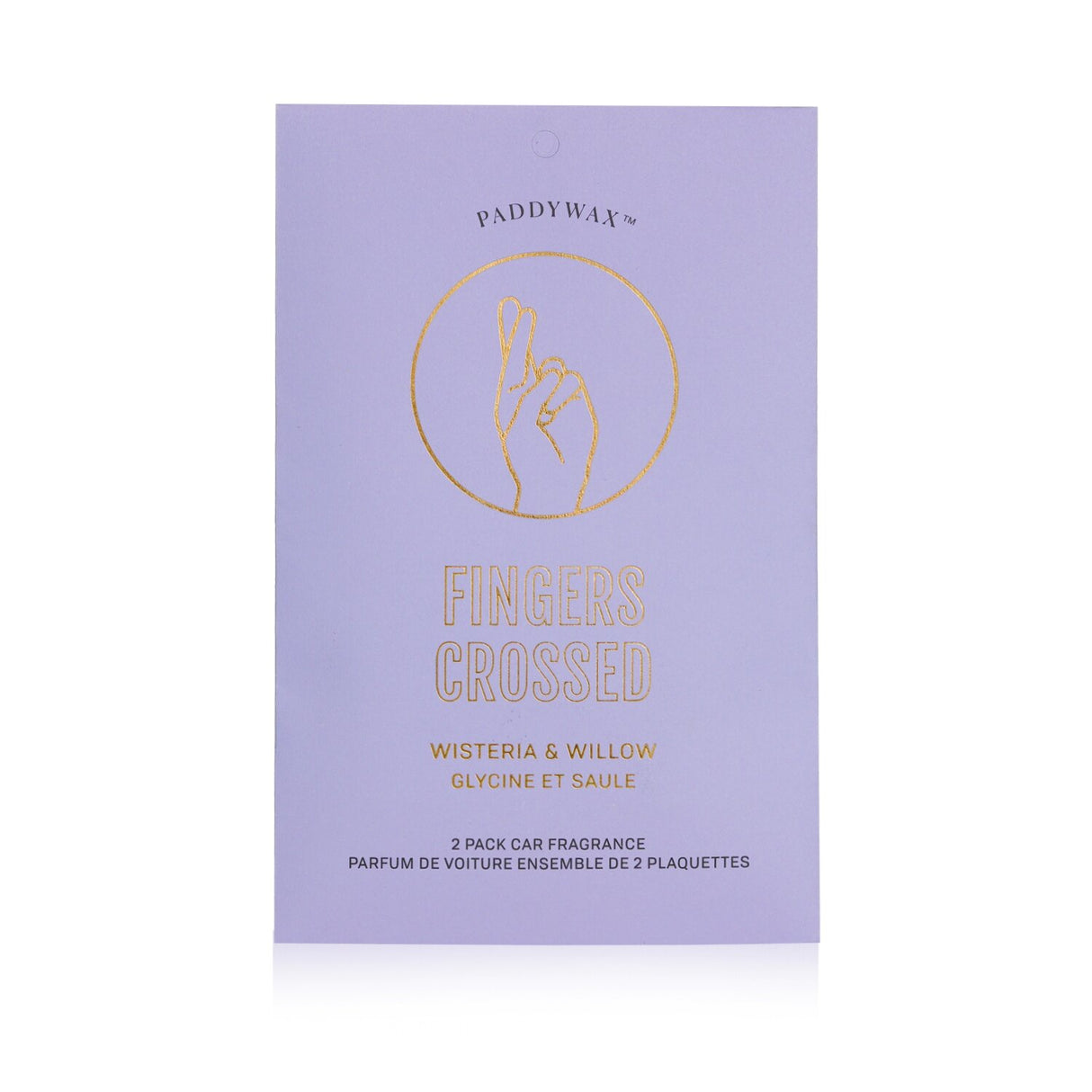 Paddywax - Impressions Car Fragrance - Fingers Crossed - 2packs