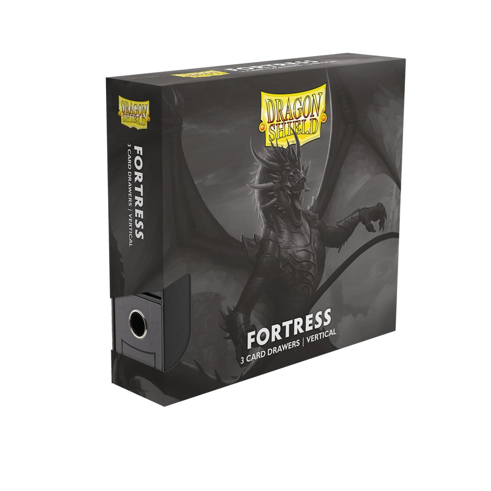 Dragon Shield: Fortress Card Drawers - Vertical: Size 3XL - Black