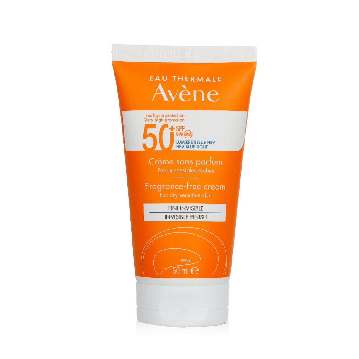 Avene - Very High Protection Fragrance-Free Cream SPF50+ - For Dry Sensitive Ski