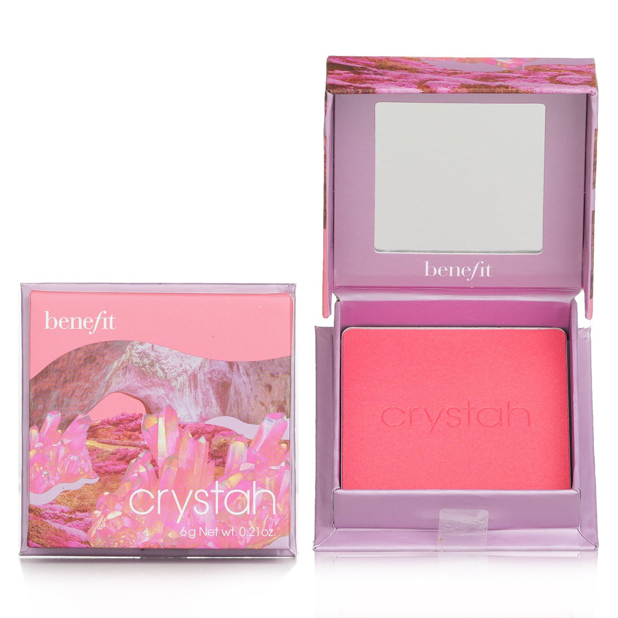 Benefit - Crystah Strawberry Pink Blush - 6g/0.21oz