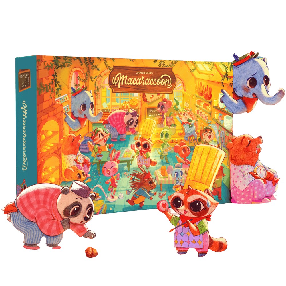 Macaraccoon - Board Game