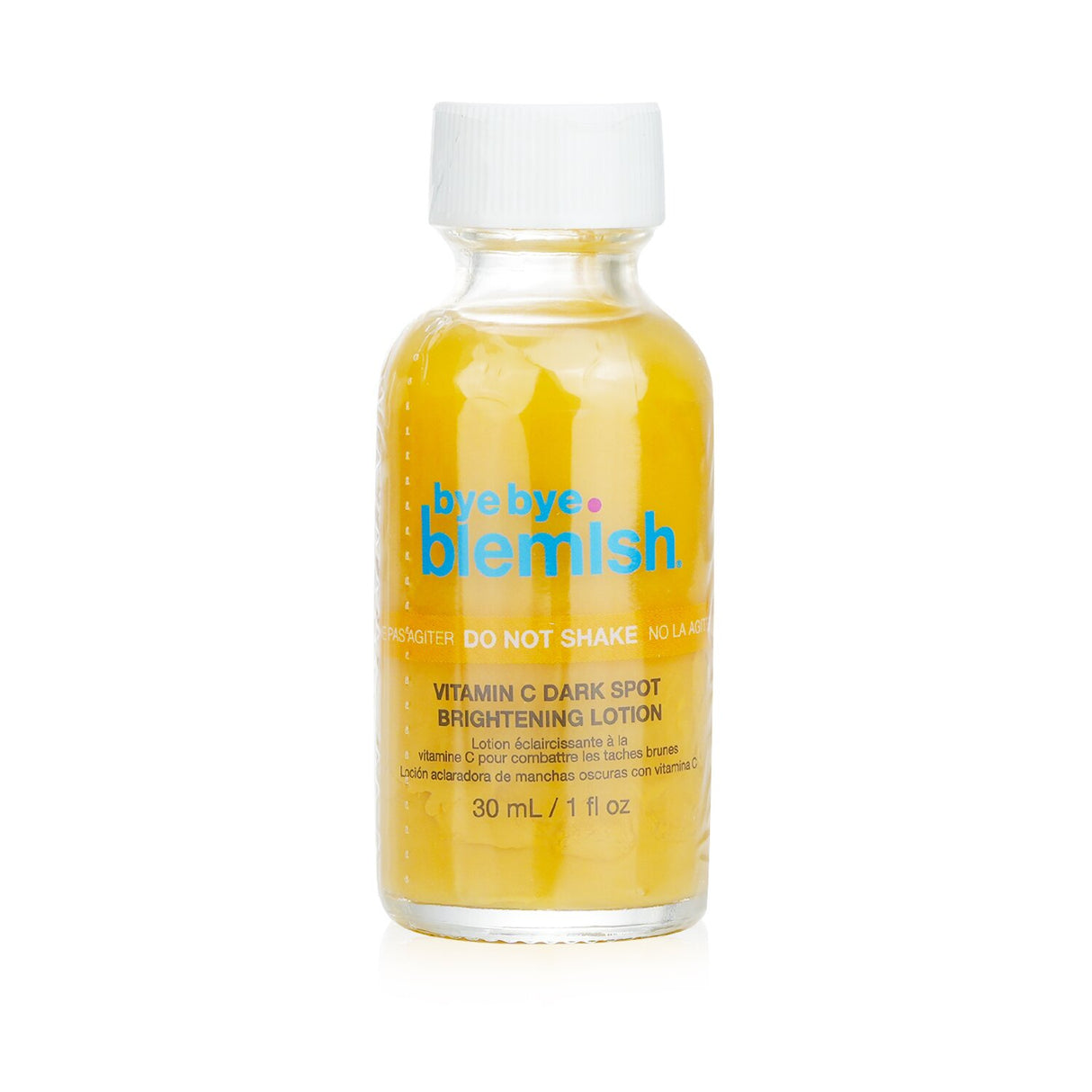Bye Bye Blemish vitamin C lotion enhances skin tone, hydrates, and brightens dark spots for a radiant complexion.