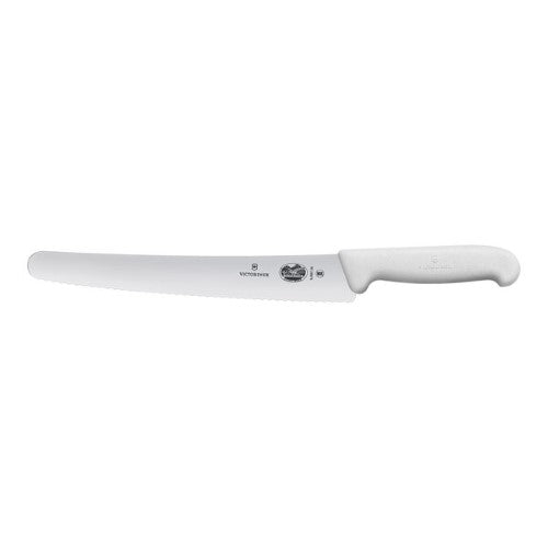 Victorinox Fibrox Curved Serrated Bread & Pastry Knife 26cm White