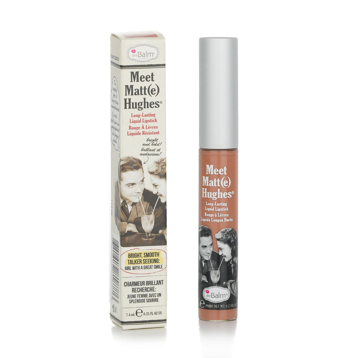 TheBalm - Meet Matte Hughes Long Lasting Liquid Lipstick - Humble - 7.4ml/0.25o