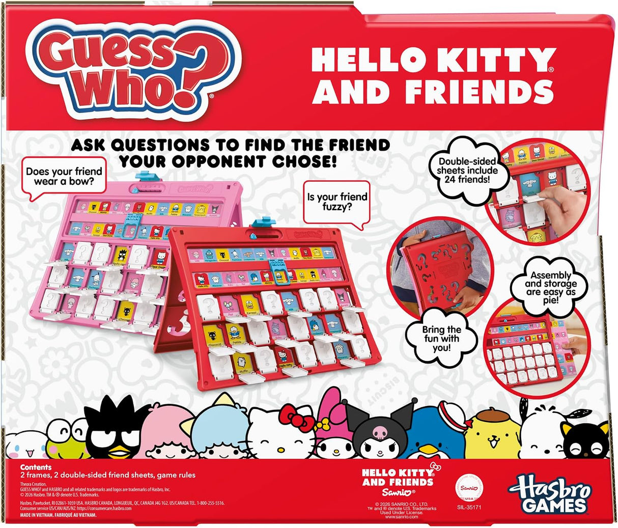 Guess Who Hello Kitty