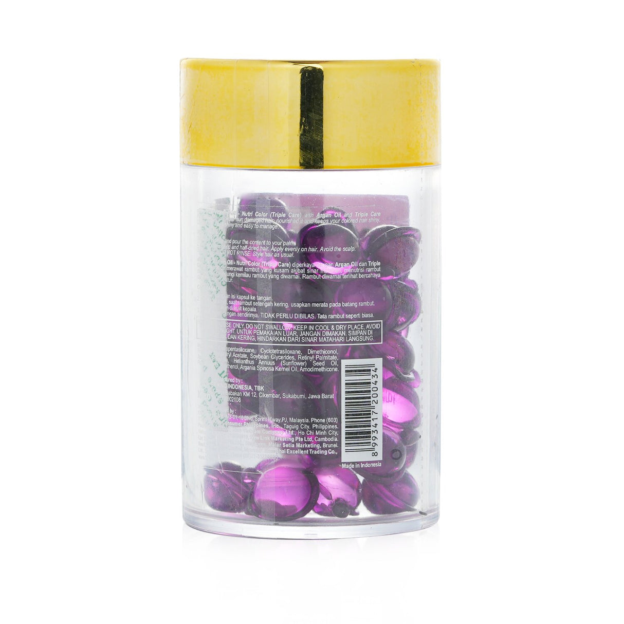 Ellips Hair Vitamin Oil - Nutri Color 50capsules x1ml