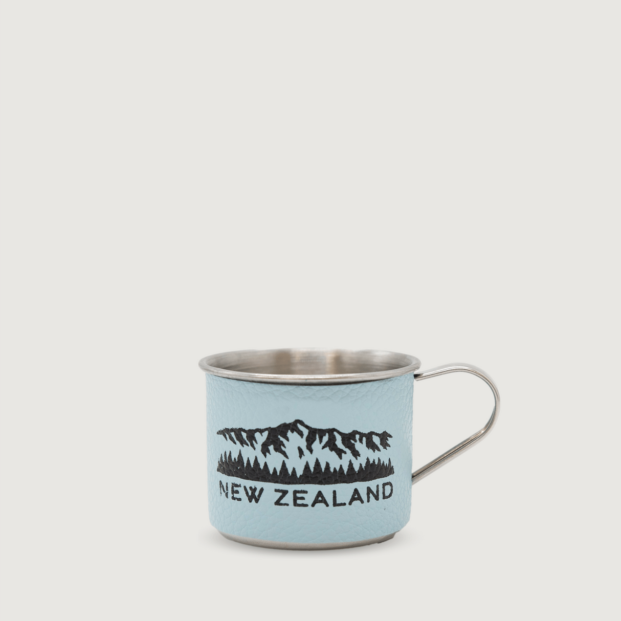 Moana Road - Metal Shot Glass - Blue Tramping (55ml) - Pack of 6