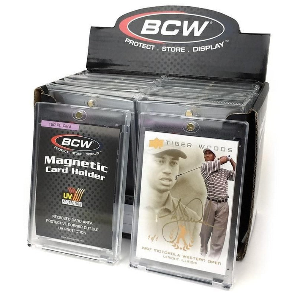 BCW - Card Holders - Magnetic Card Holder - 180 Pt - Game Storage