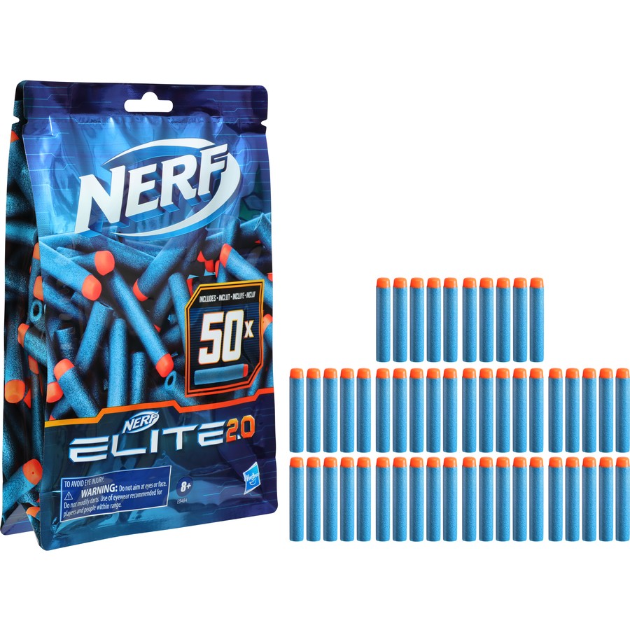 Nerf - Elite 2.0 Refill 50 - Foam Dart Blaster