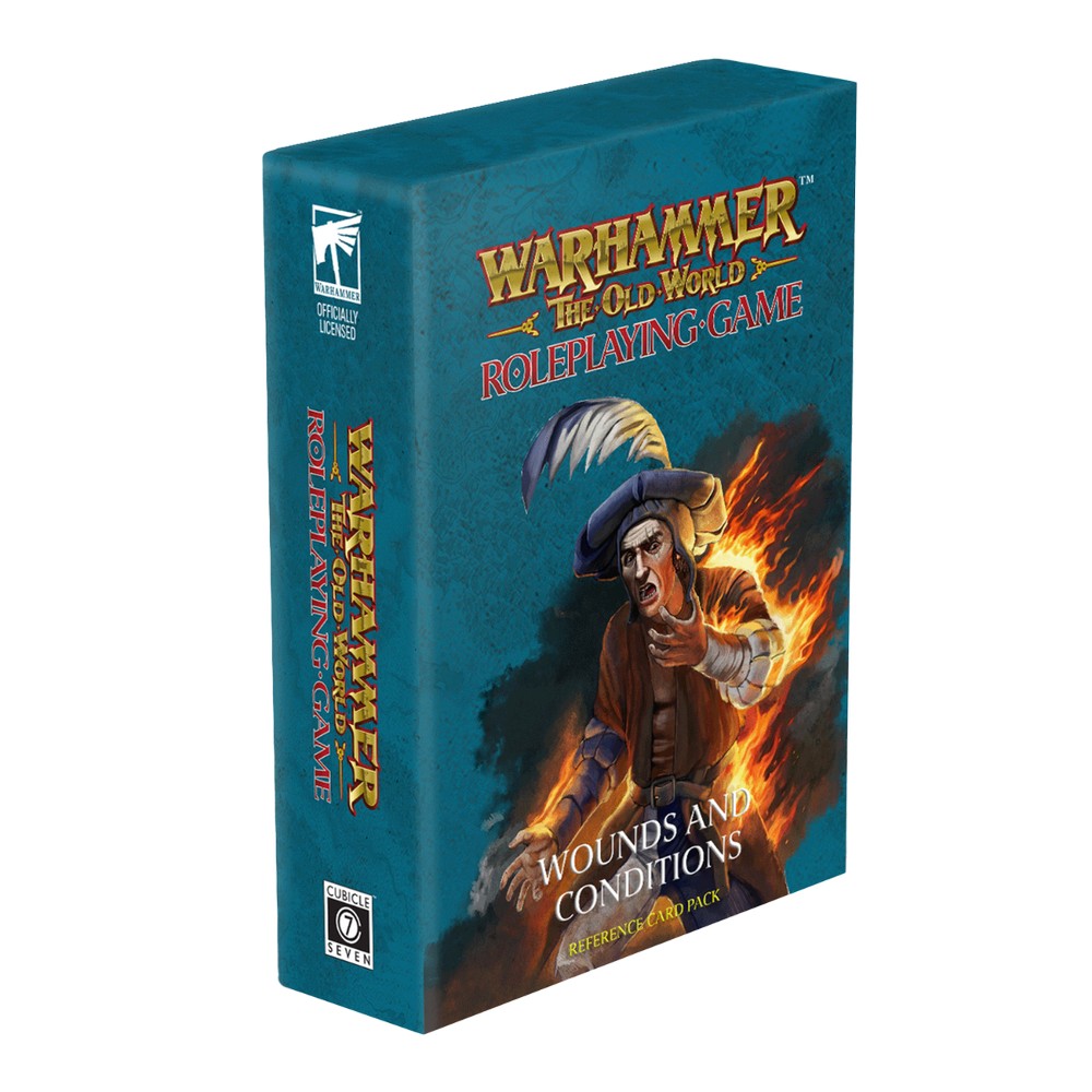 Warhammer the Old World Roleplaying Game Wounds and Conditions Deck The