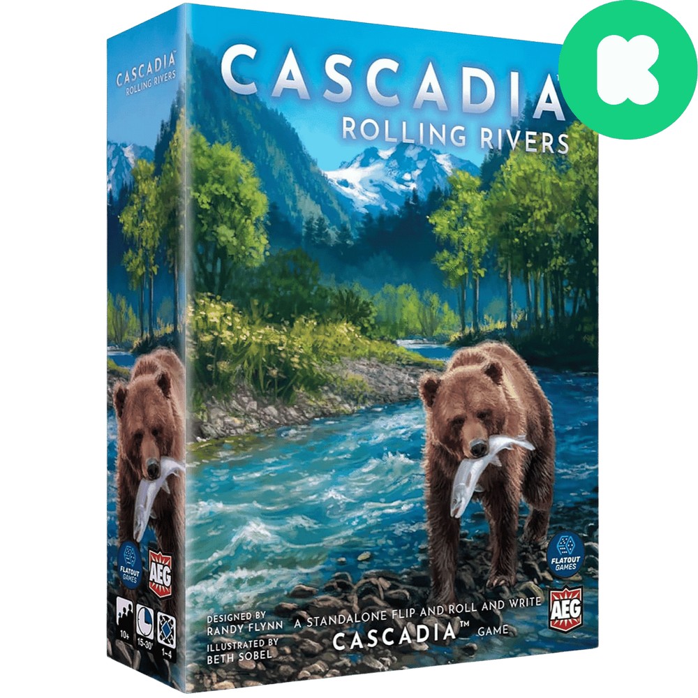 Cascadia: Rolling Rivers - Kickstarter Edition - Board Game