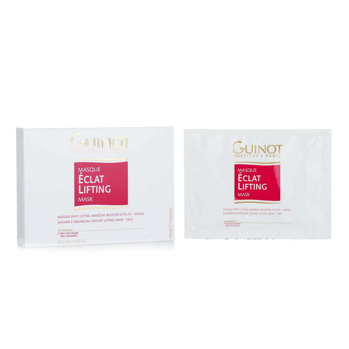 Guinot - Radiance Enhancing Instant Lifting Mask - 4x24ml/0.81oz