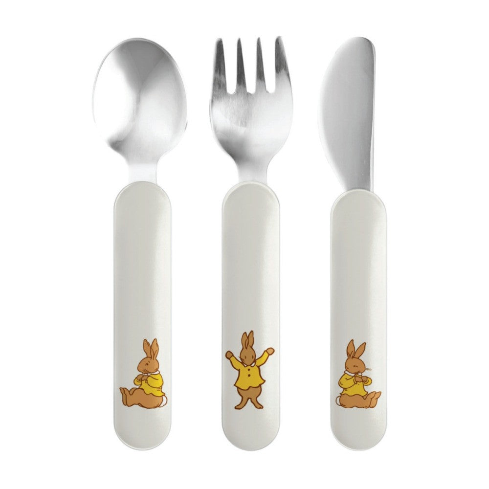 Bunnykins 3 Piece Cutlery Set - Natural - Gaming Accessory
