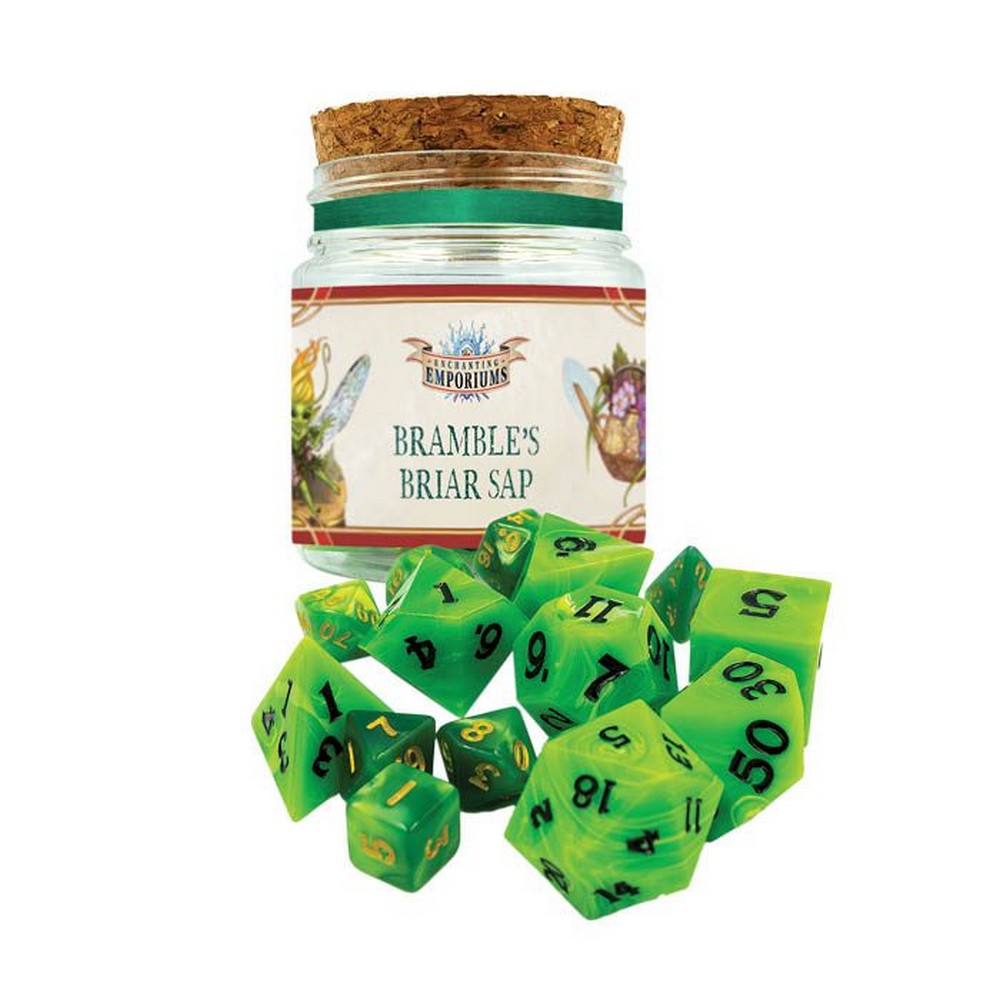 Enchanting Emporiums - Flavor of Fortune Dice Potion Bramble's Briar Sap - RPG