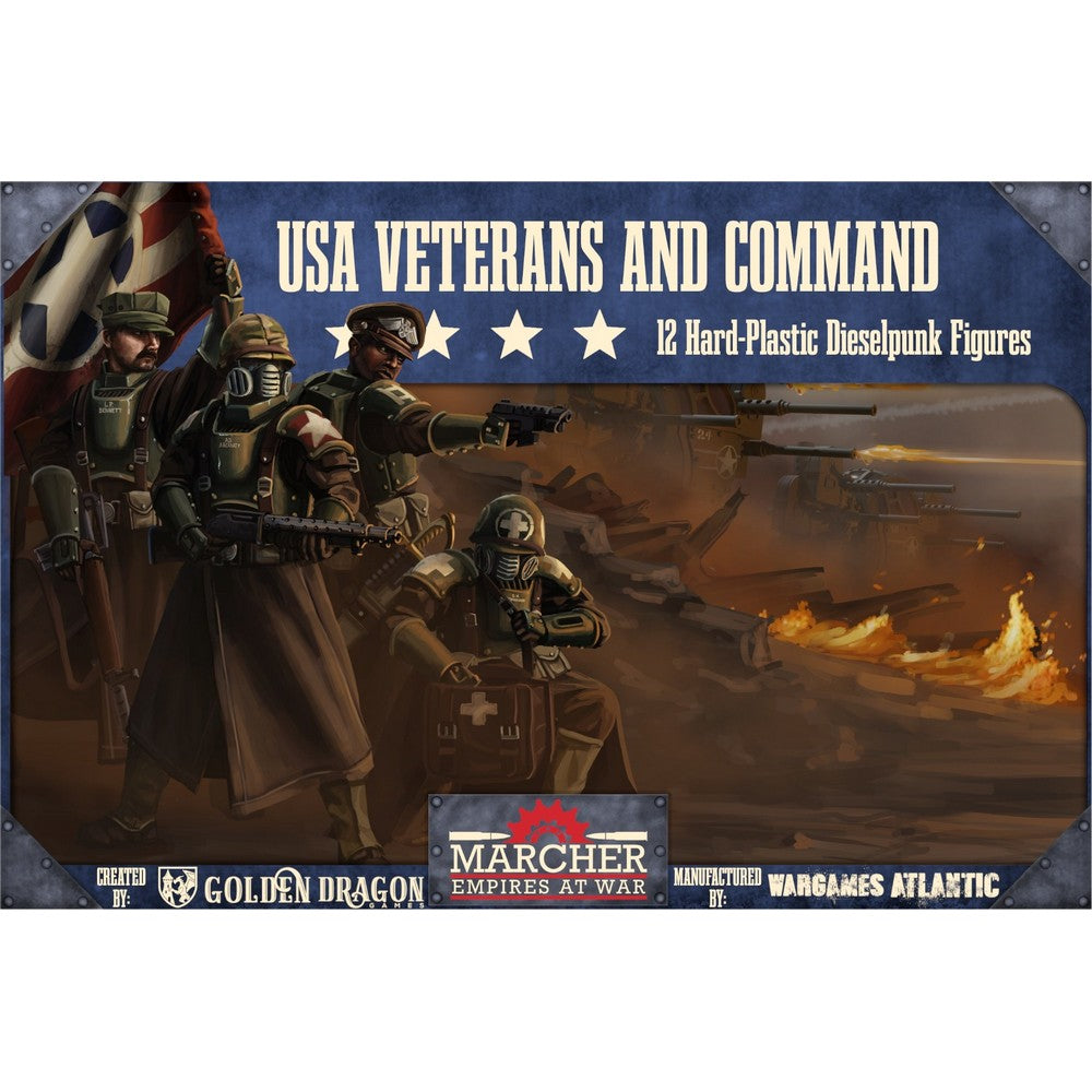 Wargames Atlantic Marcher - USA Veterans and Command