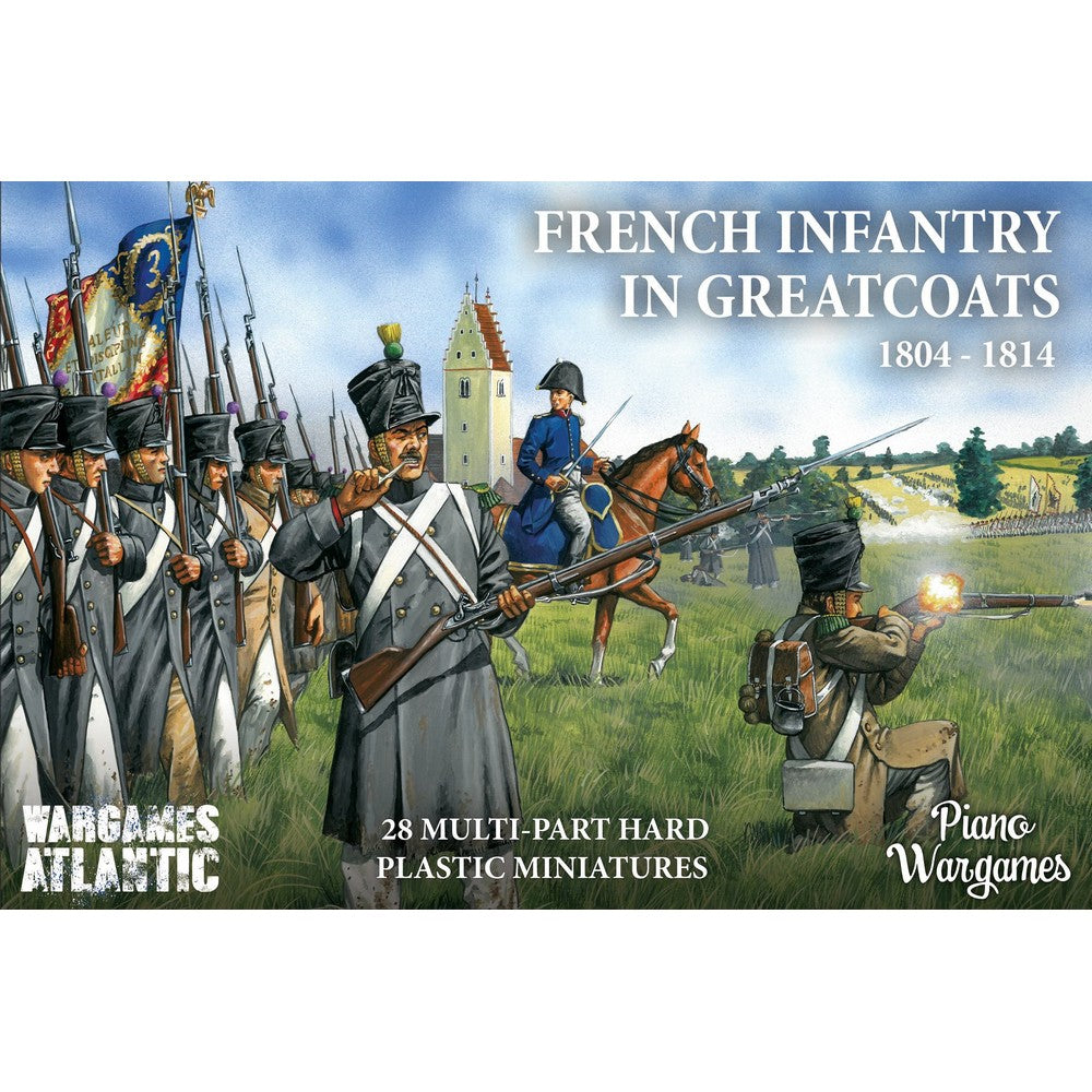 Wargames Atlantic Sharpe's Rifles - French Infantry in Greatcoats (1804 - 1814)