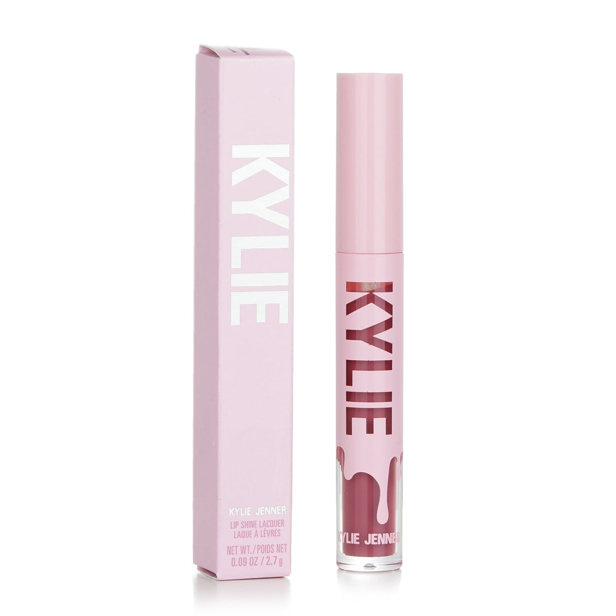 Kylie By Kylie Jenner Lip Shine Lacquer #341 A Whole Lewk, a 2-in-1 glossy lip color with nourishing Hyaluronic Acid.