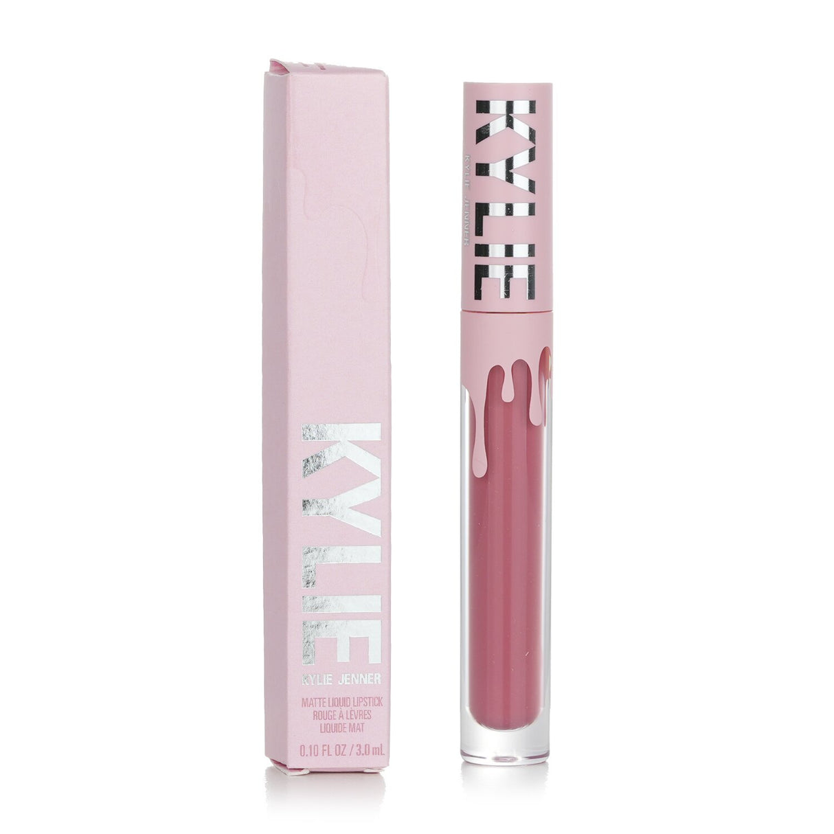 Kylie By Kylie Jenner #100 Posie K Matte Liquid Lipstick in a chic 3ml tube, offering long-lasting, highly pigmented matte color.