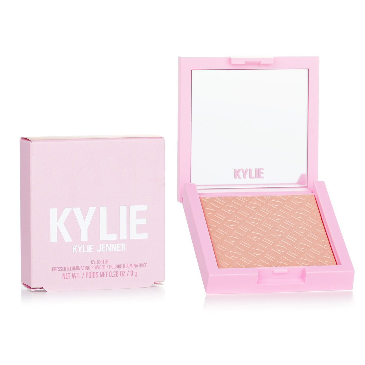 Kylighter #060 Queen Drip is a vegan pressed illuminating powder for a radiant, multi-dimensional glow.